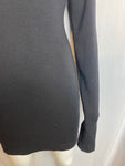 1990s Romeo Gigli Bodycon Wool Mini Dress