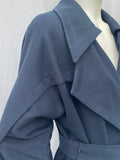 Vintage Blue Raincoat Rainmac