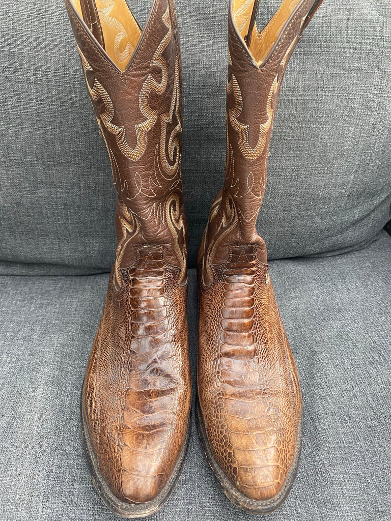 Panhandle slim ostrich boots hotsell