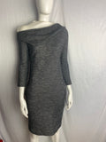 Vintage Balenciaga Asymmetric Shoulders Bodycone Dress