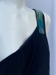 Vintage Versace Collection Black Dress with Swarovski Crystals