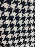 Vintage TATI Houndtooth Dress with Rhinestones.