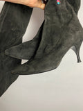 Vintage I LOVE YOU BABY Over the knee boots by Pied a Terre