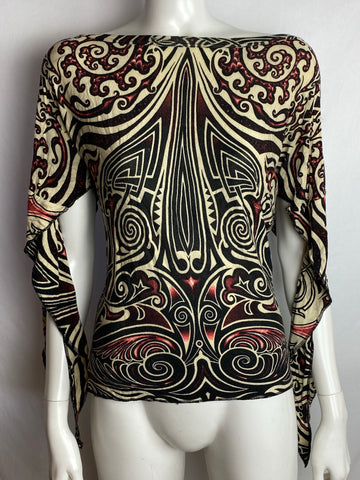 Jean Paul Gaultier Vintage Tattoo Jersey Top